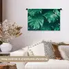 Monstera - Bladeren - Planten - Jungle - Natuur Wandkleed katoen klein -sfeer1