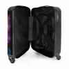 Kraai met kleurrijke graffiti NBS - Handbagage koffer - Kinderen Unisex middel -binnenkant