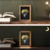 Quotes - Bloem - Tulp - Geel Light Box met kabel (Tafellamp) klein -sfeer3