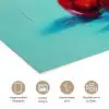 Kersen - Rood - Drie - Geverfd poster papier klein -closeup_NL