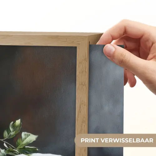Borrelplank - Stilleven - Vintage Light Box met batterij (Wandlamp) middel -USP_websiteprintNL