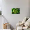 Groente - Sla - Groen Tuinposter op houten frame 2 cm dik klein -sfeer1