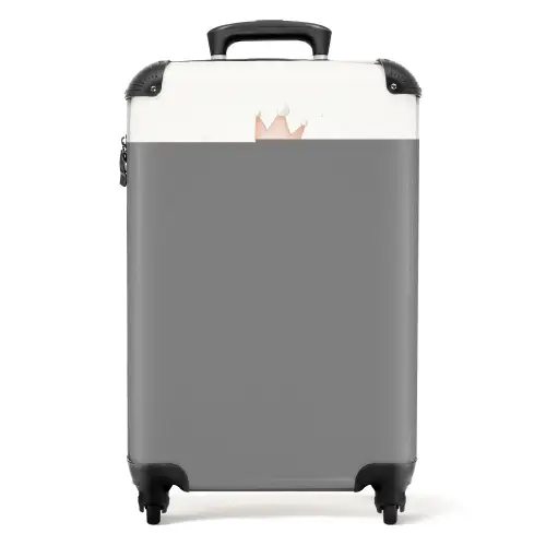 Sierlijke prinses in het wit NBS - Handbagage koffer - Kinderen Unisex middel -productfoto_recht