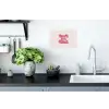 Tekst - Boodschap - Roze Muursticker klein -keuken