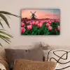 Tulpen - Molen - Nederland canvas 2cm klein -sfeer1