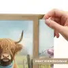 Schotsehooglanders - Paaseieren - Lente Light Box met batterij (Wandlamp) middel -USP_websiteprintNL