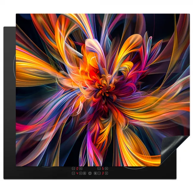 Chromatische Werveling Inductie beschermer vinyl 3mm middel -3d