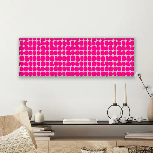 Stippen - Patroon - Roze canvas 2cm klein 828 -sfeer6