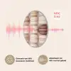 Macarons - Beige - Bruin Akoestische PET Vilt - Rond klein -USP_NL