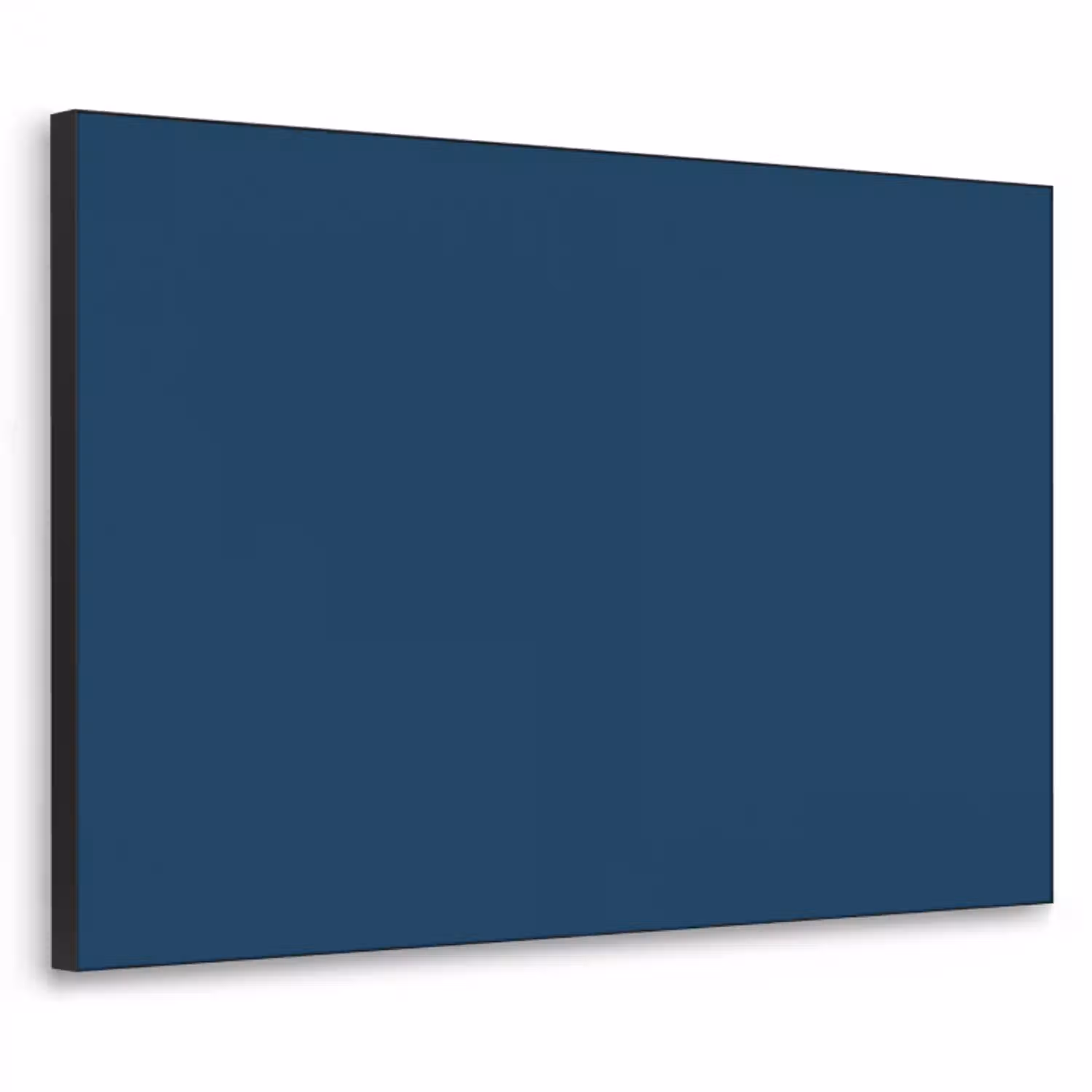 Deep - Ocean - Blauw Textielframe zwart klein 947 -3d