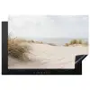Wolken - Duinlandschap - Zand Inductie beschermer vinyl 3mm klein -3d