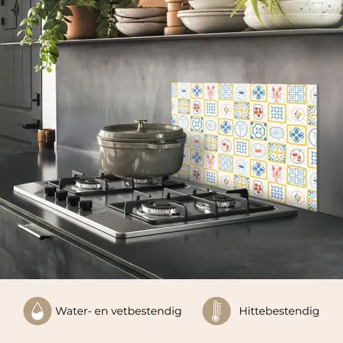 Zee - Sfeer - Mozaïek - Vis keuken achterwand spatscherm klein 900 -usp_NL