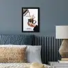Koffie - Mok - Kan - Therapie fotolijst zwart zonder passe partout klein -sfeer3