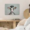 Koe - Zwart - Wit - Kok PET vilt klein -sfeer3