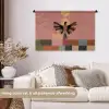 Illustratie - Vogel - Vlakken - Kleurrijk Wandkleed katoen middel -sfeer1