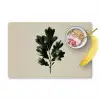 Eikenbladeren - Beige - Groen - Golvende randen Placemat vinyl groot -zzzproduct_Kitchenyeah-website