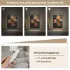 Bloem - Orchidee - Oranje Light Box met kabel (Tafellamp) klein -USP_dimbaarNL