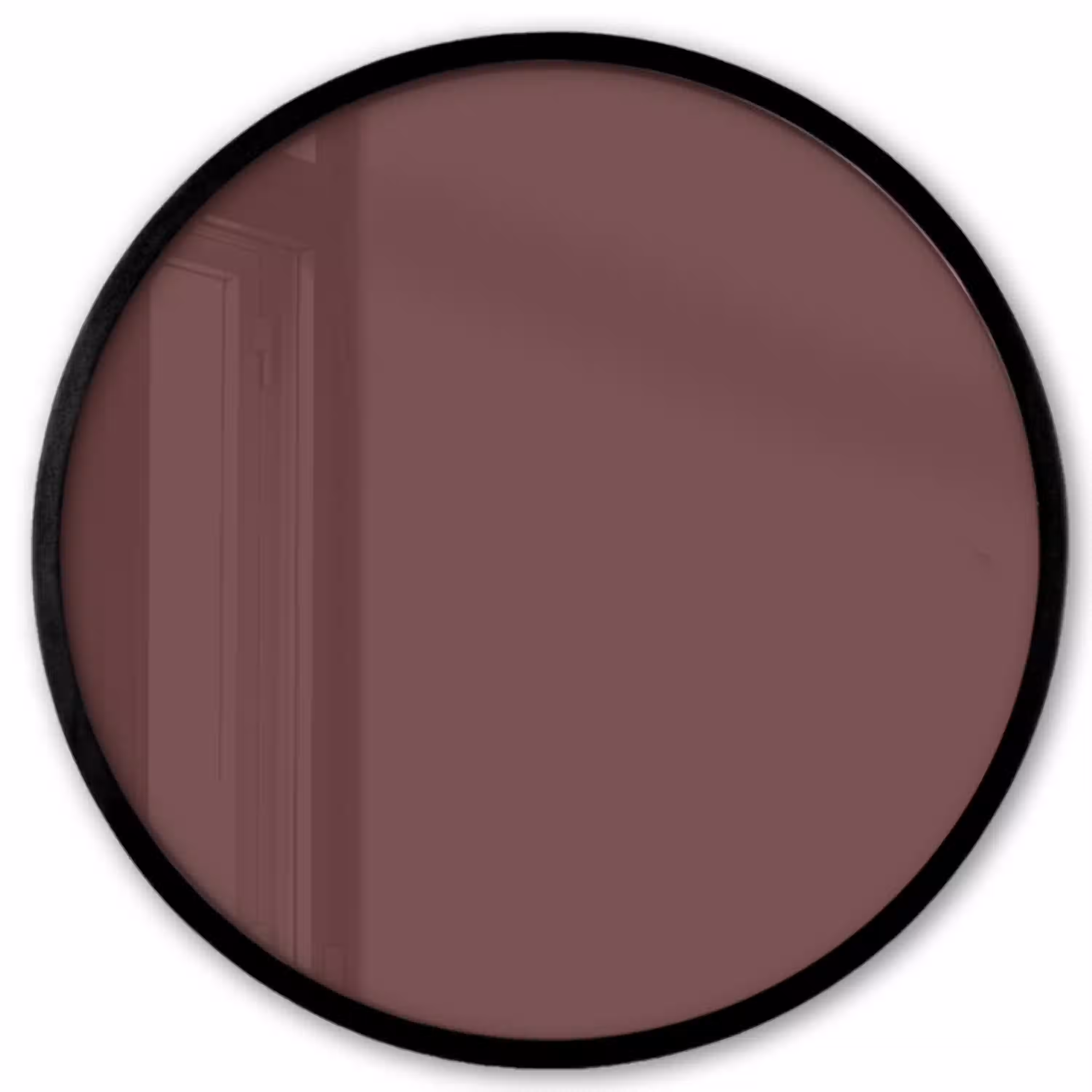 Velvet - Merlot - Rood Fotolijst rond zonder passe partout klein 856 -3d