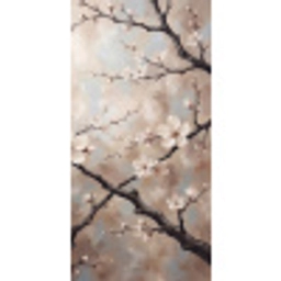 Bloesem - Takken - Schilderij - Beige - Serene Behang Vlies klein -3d_website
