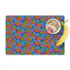 Aardbei - Rood - Zaadjes Placemat vinyl groot 368 -zzzproduct_Kitchenyeah-website