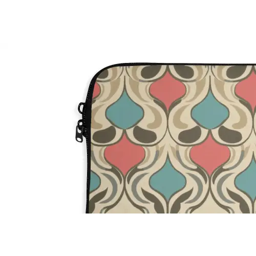 Barok - Retro - Kleurrijk laptophoes neopreen klein 279 -detail