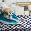 Oceaan - Octo - Blauw - Wit Wandkleed katoen klein 269 -sfeer9