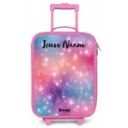 Sterren - Abstract - Kleuren Kinderkoffer - Roze klein -zz3dotto