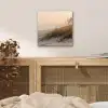 Duinlandschap - Zonsondergang - Strand aluminium wit klein -sfeer3