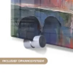 Grachtenpanden - Kunst - Schilderij - Amsterdam plexiglas 5mm klein -zzsysteem_NL