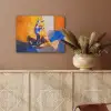 Vos - Oranje - Vormen - Abstract PET vilt klein -sfeer4