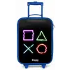 Knoppen van een gameconsole Kinderkoffer - Blauw klein -zz3dotto