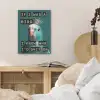 Parkiet - Turquoise - Quotes - Decoratie PET vilt klein -sfeer3
