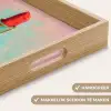 Lippenstift - Rood - Penseelstreken Dienblad Rechthoek middel -USP_HandgreepNL
