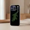 Krokodil - Groen - Tijgerachtig - Strepen Telefoonhoesje iPhone 17 Pro klein -sfeer2