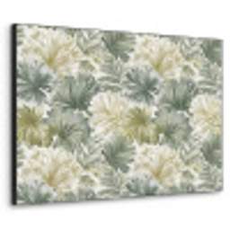 Bladeren - Botanisch - Groen Textielframe zwart klein 947 -3d