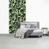 Groen - Vloeiend - Camouflage fotobehang vinyl groot 64 -slaapkamer