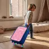 Hartjesritme Kinderkoffer - Blauw klein -sfeer1