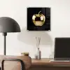 Appel - Goud - Chrome - Zwart plexiglas 5mm klein -sfeer6