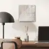 Golvende lijnen - Vloeiend - Zandkleurig plexiglas 5mm klein -sfeer6