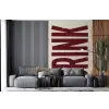 Rood - Vintage - Decoratie - Japandi fotobehang vinyl groot -bank