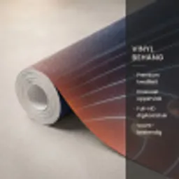 Ruimte - Zonnestelsel - Blauw Behang Vinyl klein -USP_closeupNL
