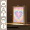 Hartvorm - Pastelkleuren - Tie Dye Light Box met kabel klein -USP_NL