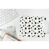 Grafisch - Modern - Zwart muismat rubber klein 262 -witbureau