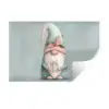 Kerstgnome - Cadeau - Groen Muursticker klein -3d