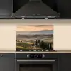 Toscaans - Landschap - Heuvels keuken achterwand spatscherm klein -sfeer1