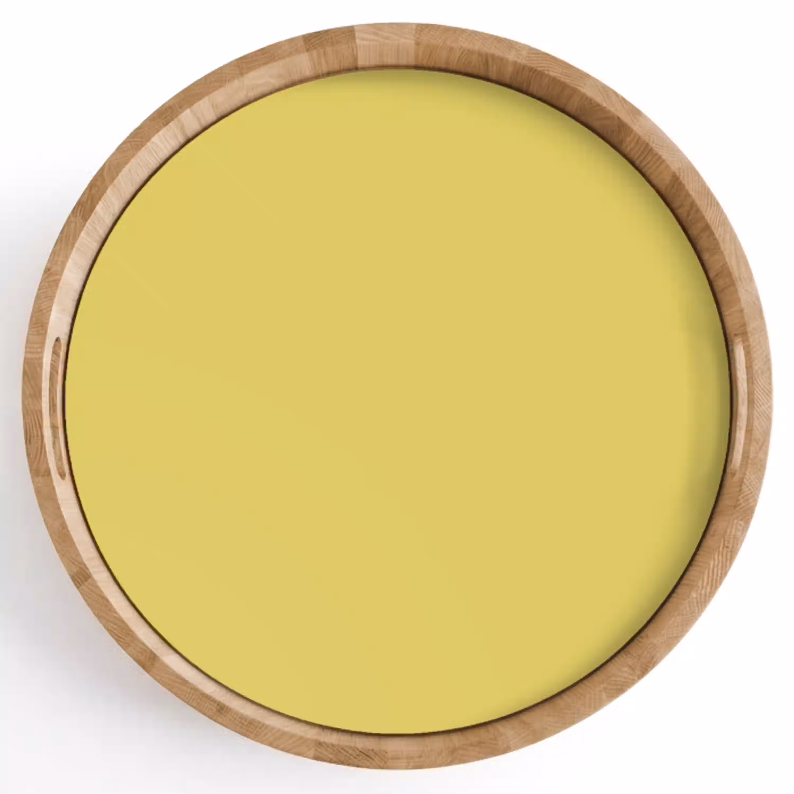 Golden - Ochre - Geel Dienblad Rond middel 914 -z3d_shopping