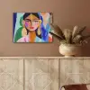Portret - Vrouw - Modern PET vilt klein -sfeer4