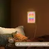 Educatief - Dagen van de week - Eenhoorn - Leren - Meisjes Light Box met kabel klein -sfeer5_kind