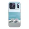 Zee - Koffiekopjes - Zomers Telefoonhoesje iPhone 17 Pro klein -3d