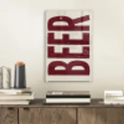 Japandi - Beer - Red - Retro plexiglas 5mm klein -sfeer1